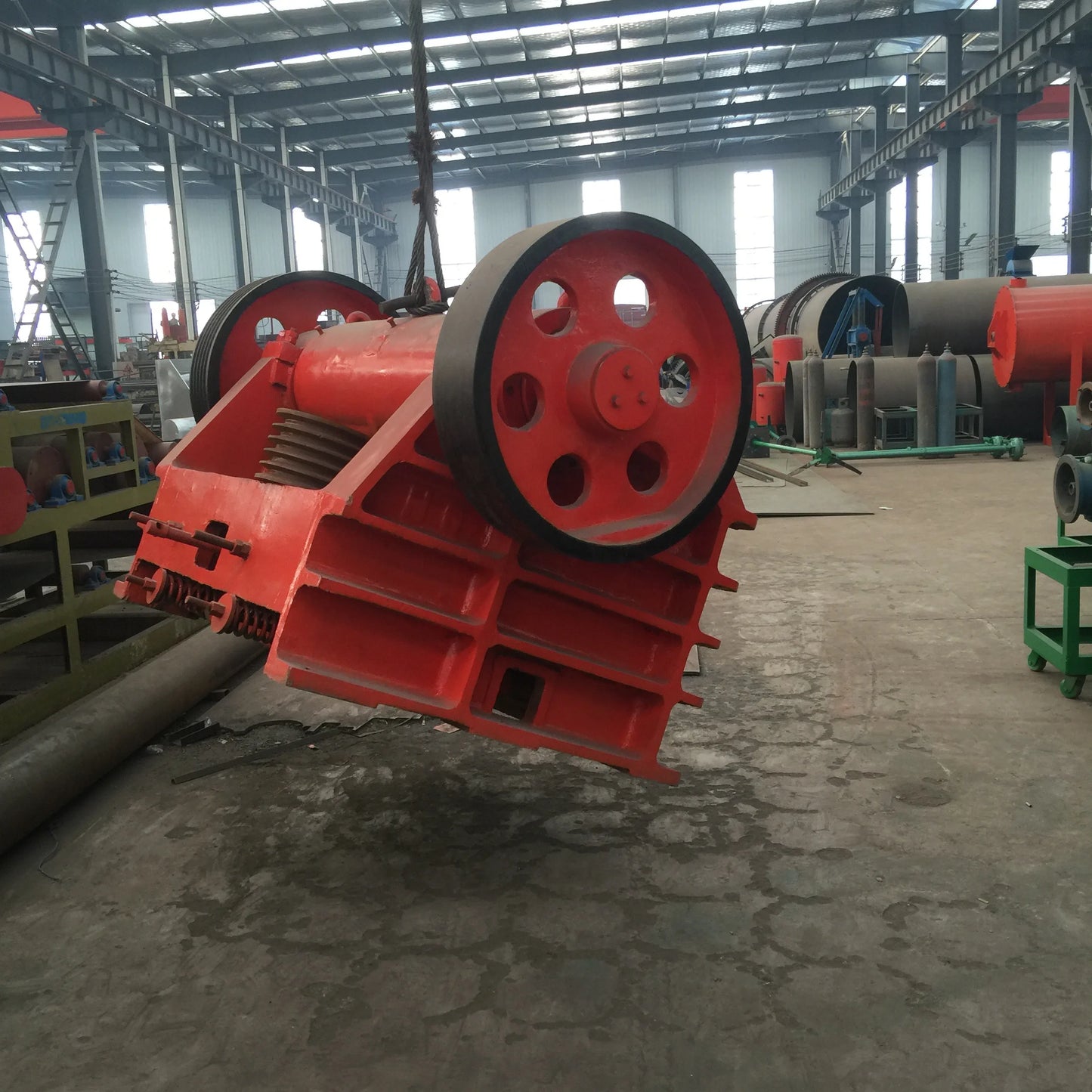 Eccentric Shaft Toggle Plate in Swing Jaw Crusher for Sale Shaft Unique Mobile Jaw Cone Crusher