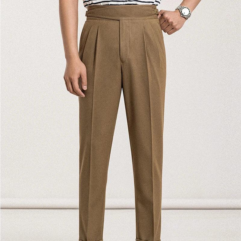 Wholesale Direct Sales Men's Business Trousers Casual Pants Straight Suit Pants Trousers for Man