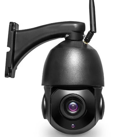 Wireless IP66 80M Auto Tracking 5MP 30X Speed Dome PTZ WiFi Camera with Night Vision and Cloud Storage
