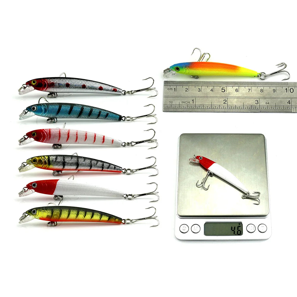 Wholesale 56pcs Mix Lure Kits Minnow Crankbait Group Fishing Lure for Bulk Sale