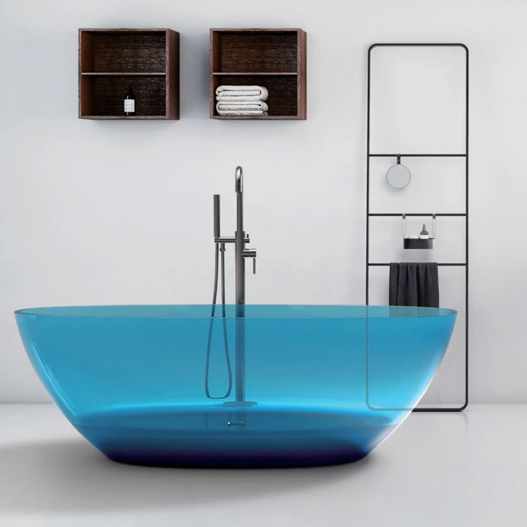 Acrylic North Europe Net Red Independent Hotel B&B Villa Engineering Adult Oval Large Space Bathtub