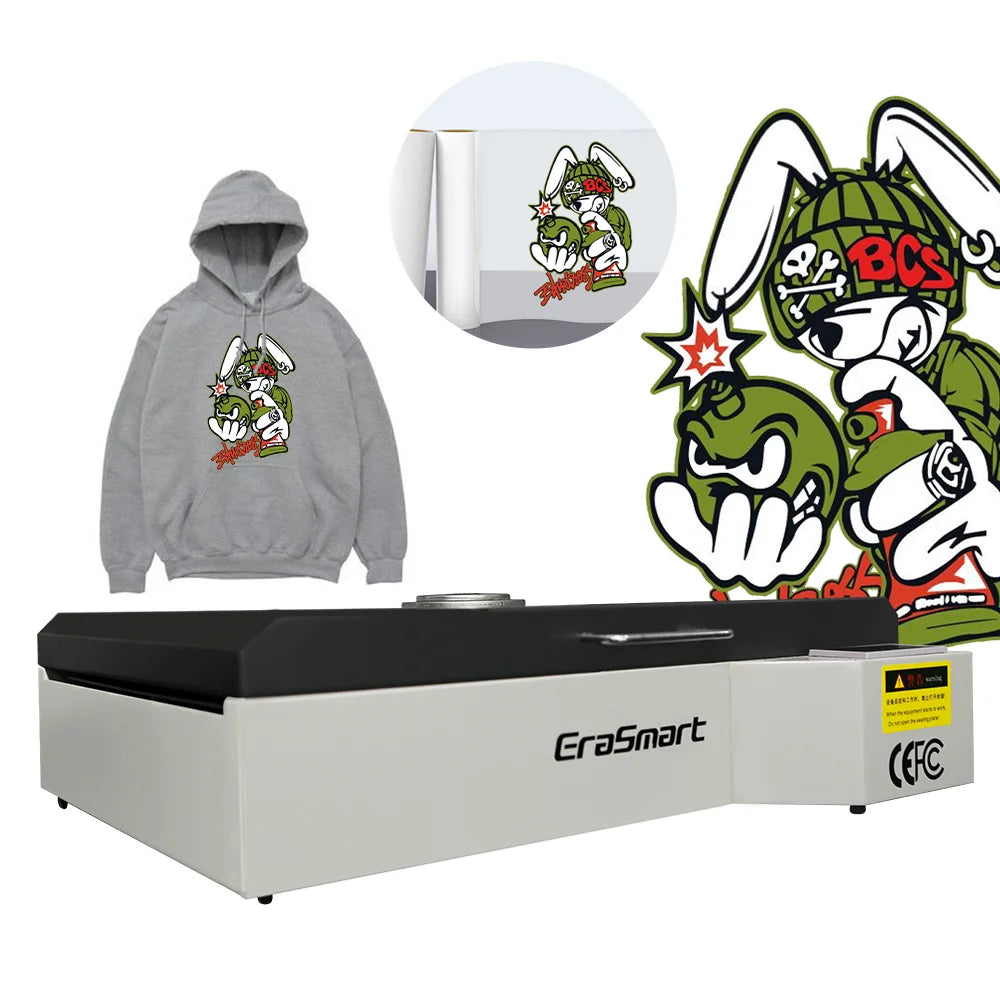 Automatic A3 Size DTF Printer Powder Drying Oven and Scroll to Roll up Film Multi-Function