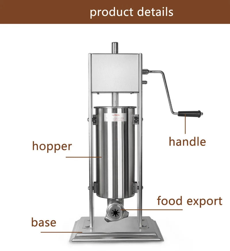 Wholesale Professional Churros Maker with Hollow Churro Nozzle Stainless Steel Adjustable Automatic Churros Machine