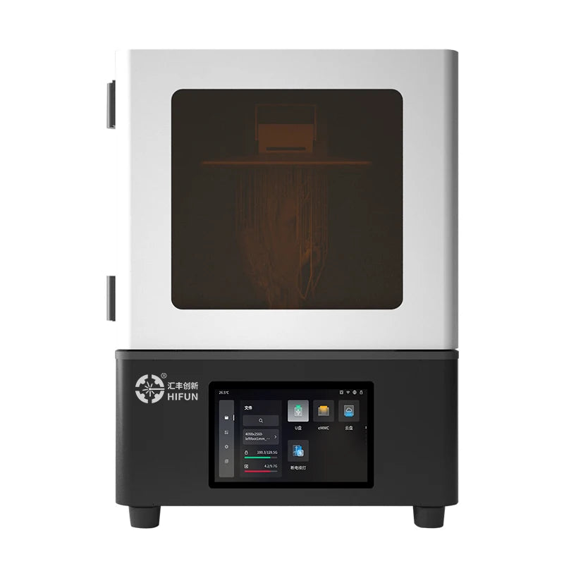 Automatic New Hifun 3D Printer 9K LCD Screen 7 Inch Printing Size High Precision Industrial Use Durable Quality 405 nm USB
