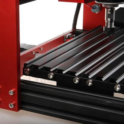 Mini CNC Engraving Cutting Machine 3020 500W Square Rails Full Metal Wood Router with Offline Controller Support Laser Module