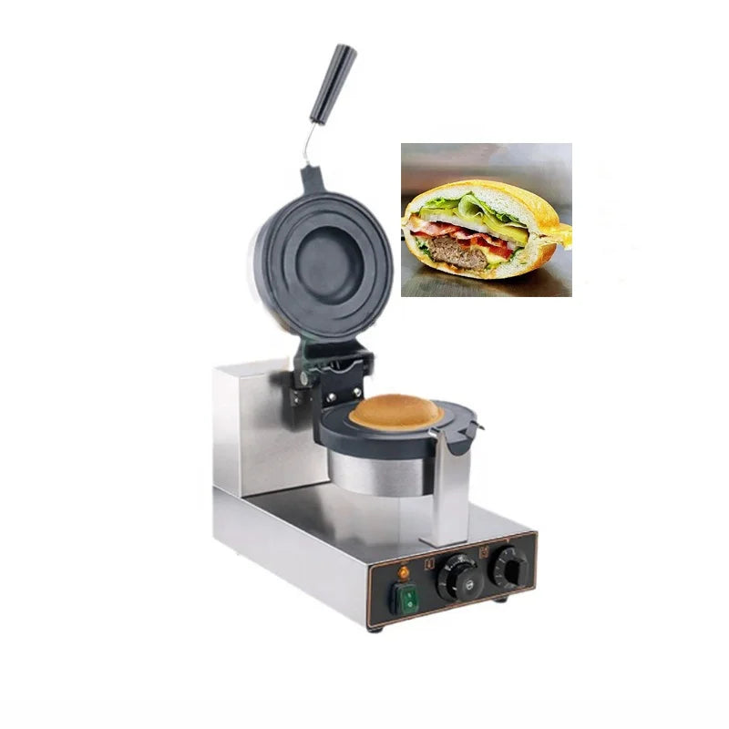 Factory Sale Pan UFO Burger Maker Machine Flying Saucer Hamburger Press Making Equipment for Bakery