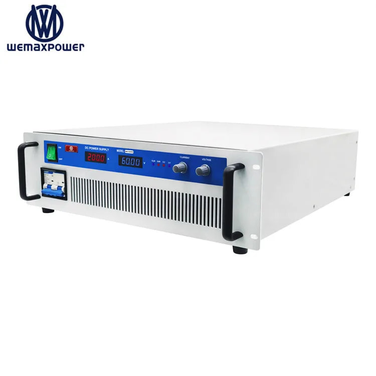 Laboratory High Voltage Power Supply 1200V 10A 12KW Adjustable Voltage Current Single Output Switching Variable AC to DC