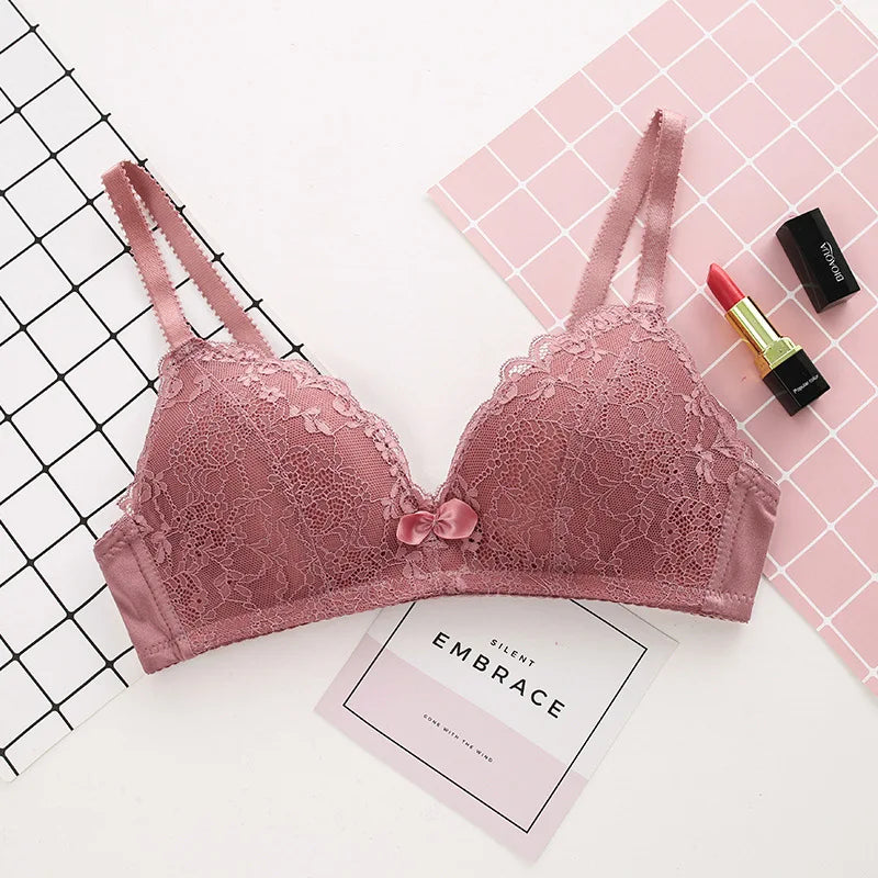 Bras For Women Push Up Plus Size Brassiere Sexy Lace Brasier Mujer Seamless Bralette  Wireless Ladies Bra
