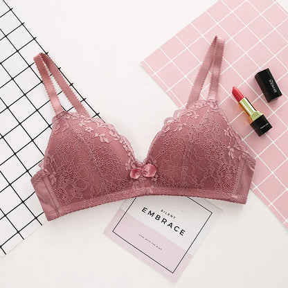 Bras For Women Push Up Plus Size Brassiere Sexy Lace Brasier Mujer Seamless Bralette  Wireless Ladies Bra