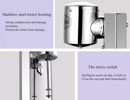 Single Head Commercial Stainless Steel Milk Shake Maker Mixer Electric Milkshake Machine for Milkshakes