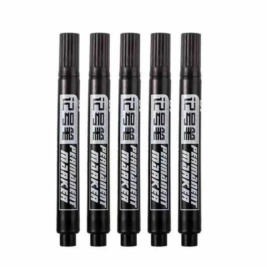 Non-Toxic Quick Drying Oil-Based Waterproof Permanent Paint CD Marker Pen Set Black Blue Red 0.5mm/1mm Tips 1.5mm Width for by PDG ibma