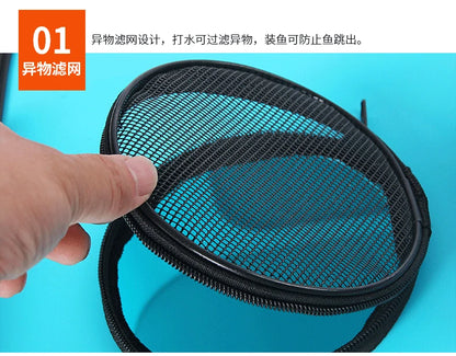 EVA Portable Fishing Bag Folding Thicken Live Fishing Box Tank Bucket Camping Fishing Tackle Fishbox Storage Bag fishing gear