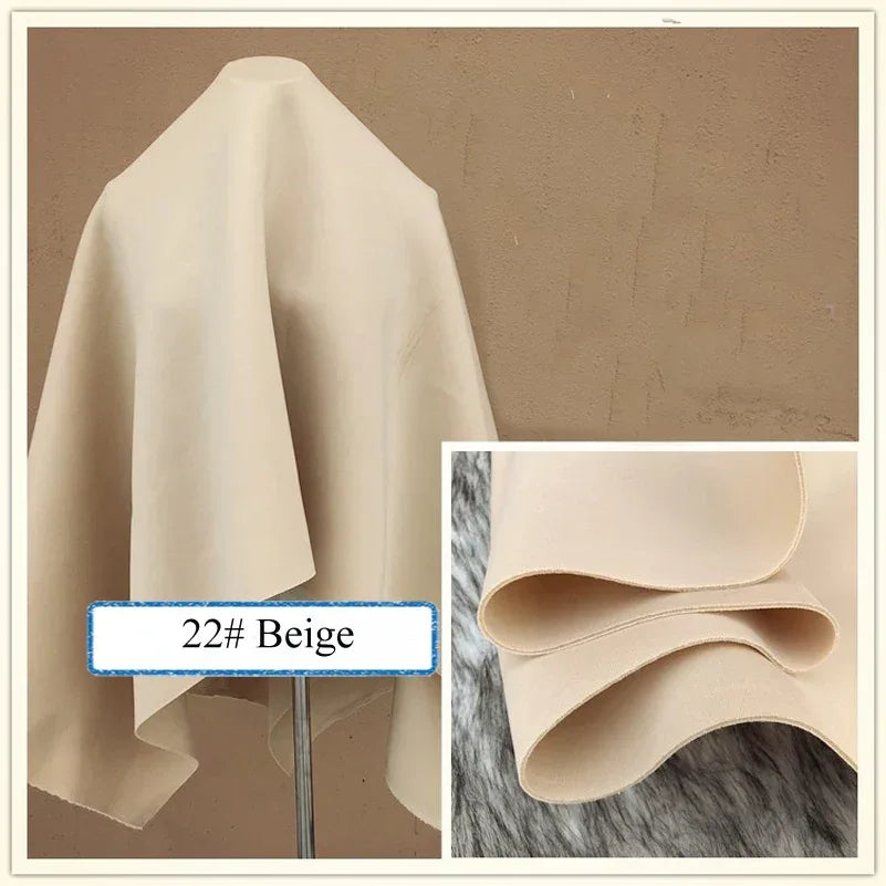Stretch Spandex Knit Space Cotton Fabric Air Layer for Baseball Jacket Skirt Sewing DIY Face Mask Per Half Meter