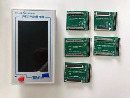 Silman TV160 6th 7th LVDS -VGA Converter Tv  Mainboard/motherboard Tester Tools Converter Tester