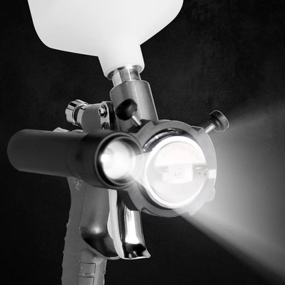 Car Spray Gun LED Lighting Lamp Fill Light Special Paint Gun Rechargeable Black Plastic 3-Year Warranty