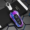 Zinc Alloy Leather Car Smart Key Case Bag High Quality Fit for Ford 2017/2018/2019/2020 F150/Explorer/MustangF55 Key Shell