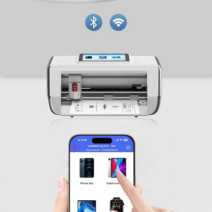 VIMSHI Fully Automatic Smart Machine Biggest 10.9inch Cutting Machine for Screen Protector GPS Use