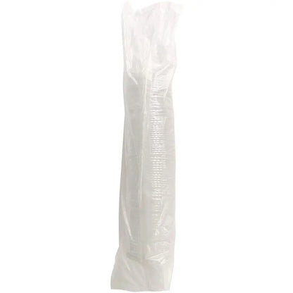 Boardwalk BWKNPET910STRAPK Disposable Lids 9 Oz. to 10 Oz. Crystal-Clear Cold Cup Straw-Slot Packaged (100/Pack) B0F8PK87WD