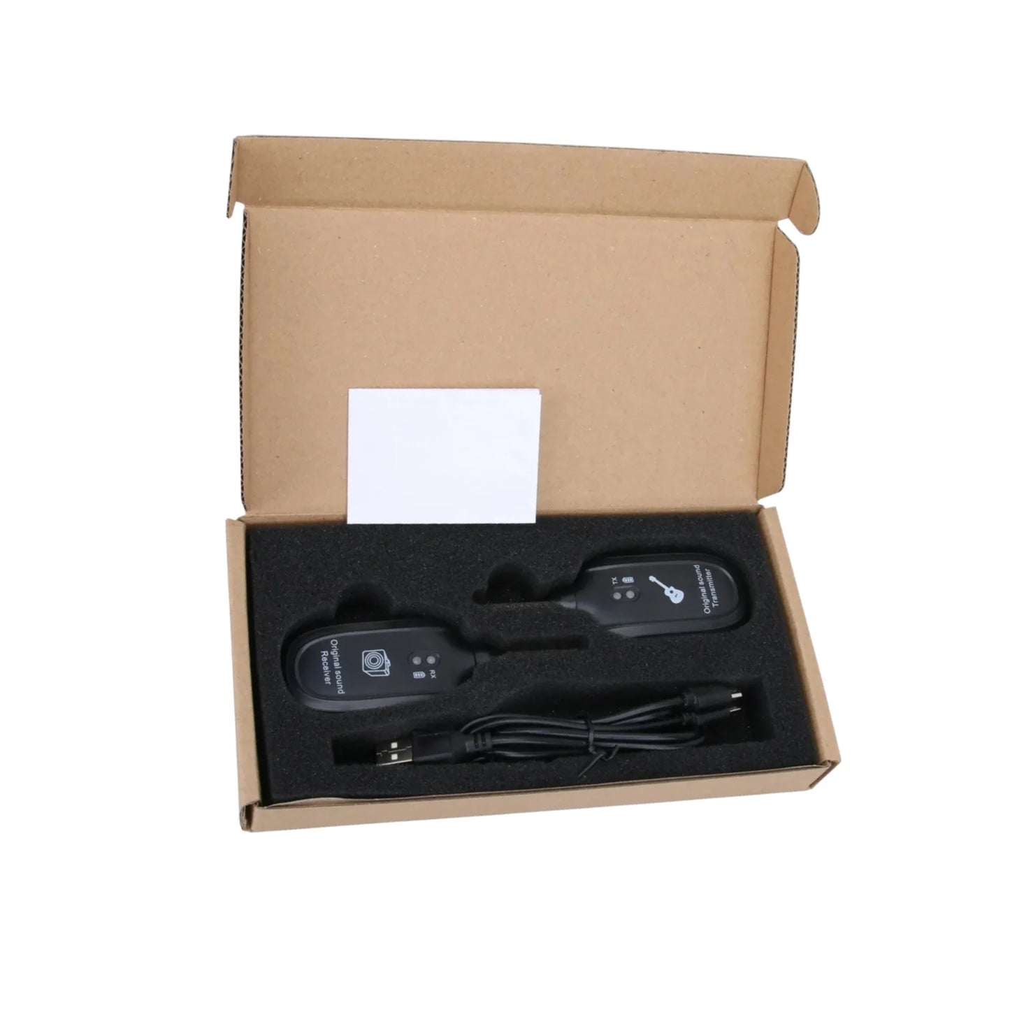 2.4G 50M Transmission Range Wireless Guitar System Built-in Rechargeable Battery 2.4G Wireless Transmitter Receiver Electronics