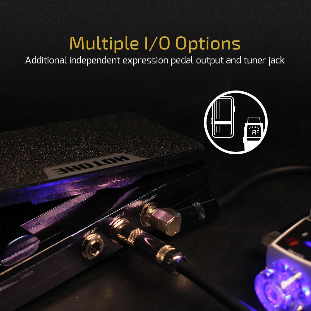 4 in 1 Switchable Wah Active Volume Passive Expression Effects Soul Press II SP-20 Pedal for keeping lossless tone