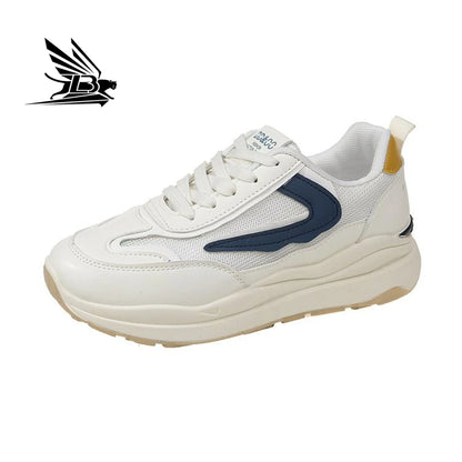 Summer Thick-soled Mesh Sneakers Women's New All-match Retro Heightened Daddy Shoes Trendy Casual Walking Shoes