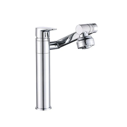 Faucet 360 Rotating Single Hole Multifunctional Hot and Cold Water Home Kitchen Bathroom Faucet