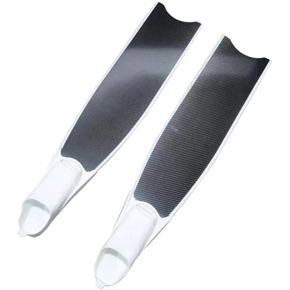 Carbon Fiber Custom Handcrafted Freediving Spearfishing Sea Fins Blades