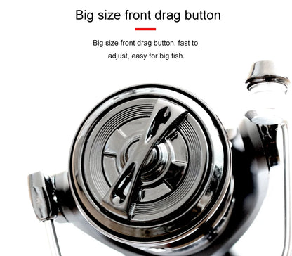 2024 Hot Sale Spinning Fishing Reel in Carbon Material