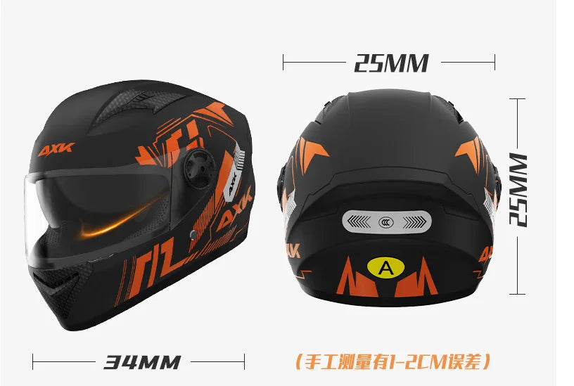 2025 NEW LA  New National Standard 3C Certified Electric Motorcycle Helmet Winter Warm Motorcycle Four Seasons Riding Helmet