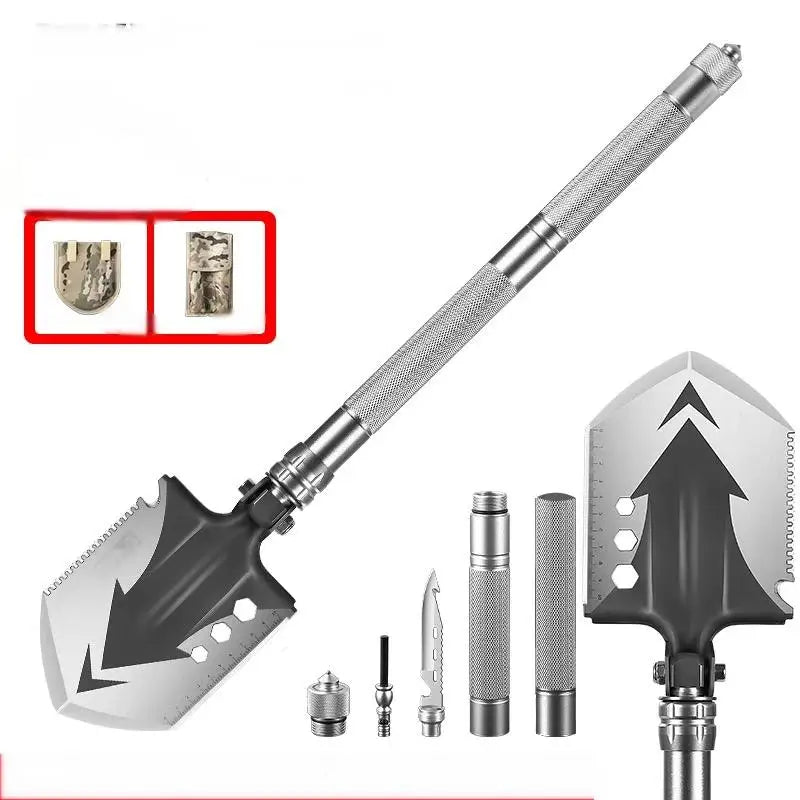 ODM & OEM Outdoor Shovel Industrial Grade Portable Steel Multitool Detachable Garden Equipment Camping Shovels