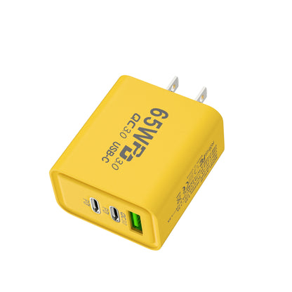 2025 Trending Products 65W Power Adapter Portable Wall Phone Charger  Suitable for Any Mobile Phone Plug Travel Adapter