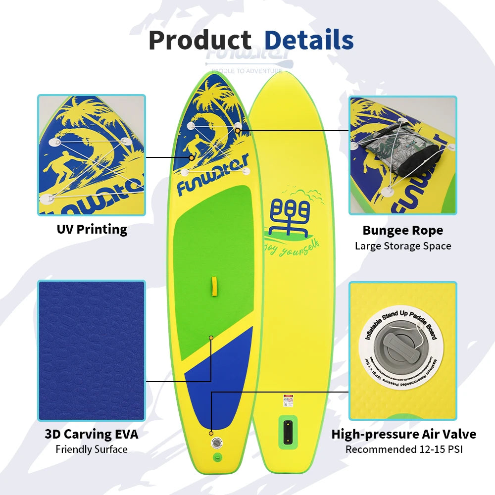 CA Free Shipping Dropshipping Wholesale sup Padel Board  Stand up Paddle Board Surfboard Paddleboard Paddle Board Inflatable