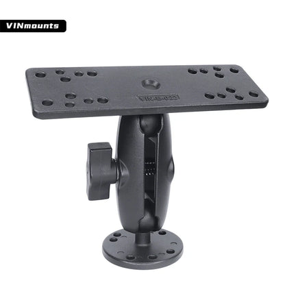 Drill-Down Marine Electronic Rectangular Fish Finder Mount for Marine Boat GPS Navigation Humminbird Helix 7