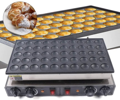 50 Holes Mini Pancake Maker Muffins Machine Electric Waffle Maker Poffertjes Maker
