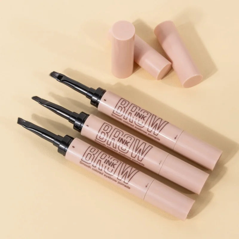 3-color Eyebrow Dye Cream, Smooth and Long-lasting, Three-dimensional, Natural Wild Eyebrows, Waterproof Eyebrow Pencil