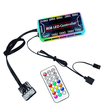 Lovingcool Factory New Style Gaming PC Fan ATX Case RGB Air CPU Cooler 120mm 5V ARGB Computer PC Cooling Fans Kit Support SYNC