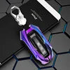 Zinc Alloy Leather Car Smart Key Case Bag High Quality Fit for Ford 2017/2018/2019/2020 F150/Explorer/MustangF55 Key Shell