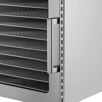 10 Plate Stainless Steel Food Dehydrator Machine for Commercial Use 800W Drying Tobacco Herbs Spices Fruit Electronic Components