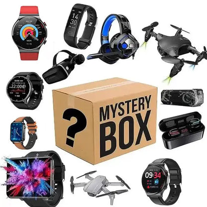 Lucky Electronics Vintage 3C Digital Electronic Lucky Box for Present Sweet Surprise Lucky Mysterious Mystery Box