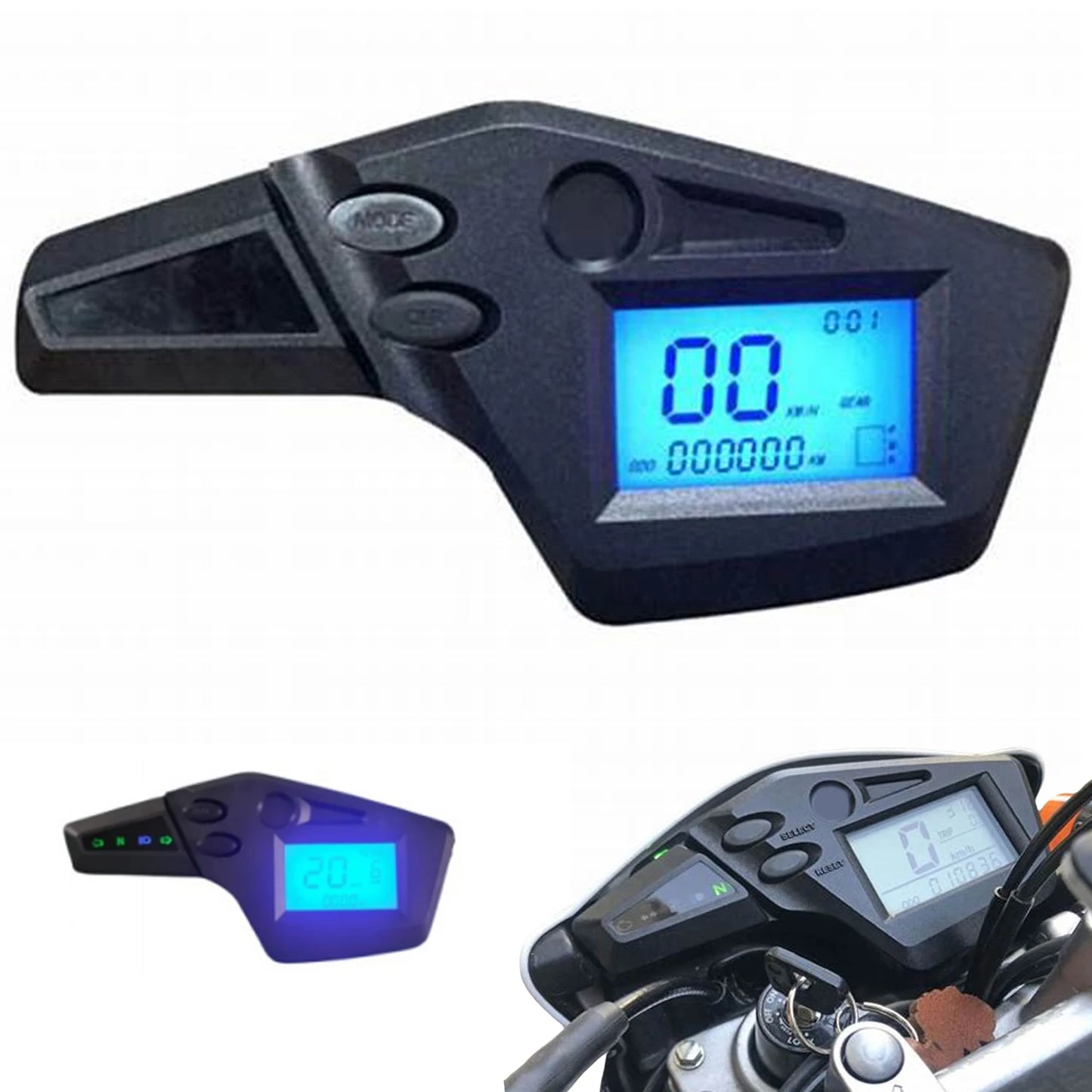 In Stock Factory Direct Digital Speedometer Tachometer Gauge Motorcycle Dashboard for Yamaha XT 660 XT660X Bike Moto Accessories