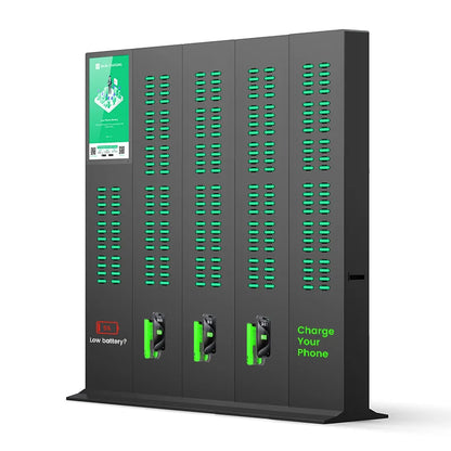 216 Slots New Product Large Cabinet Share Power Bank Rental Station Cell Phone Charger Vending Machine Fast Charging Sharing
