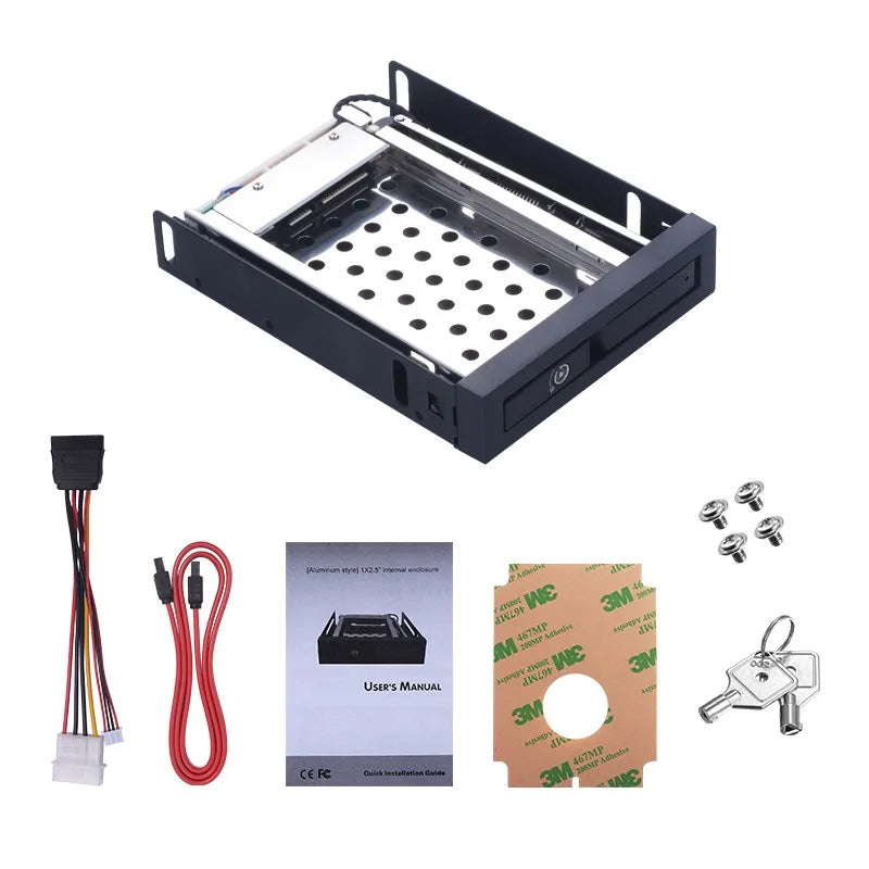 June Promotion Unestech 2.5inch SATA 6 Gbps Hdd/ssd Mobile Rack Hdd Box 3.5 Device Bay