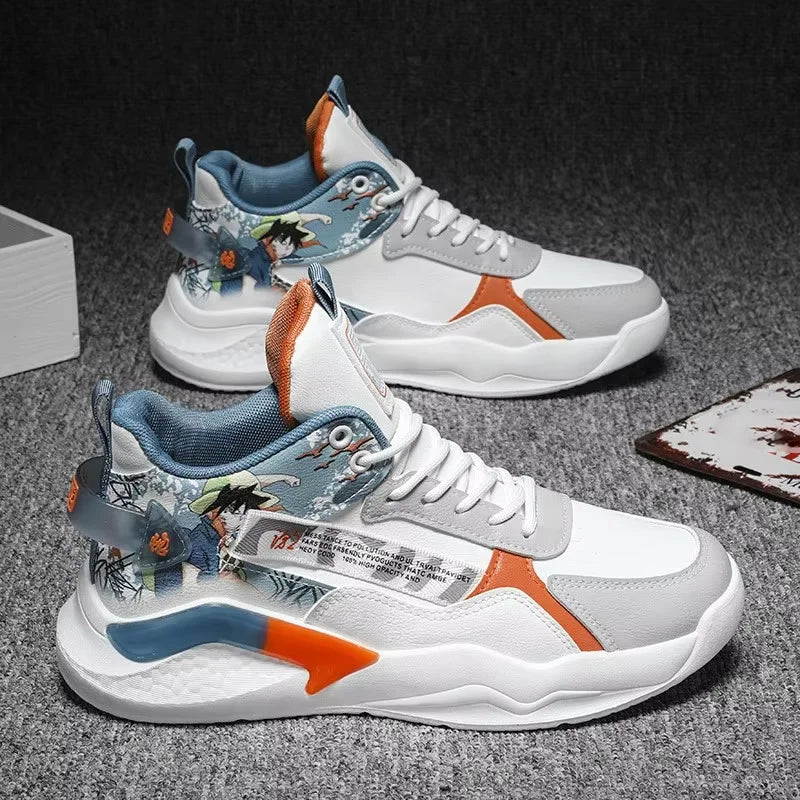 New Spring Sports Leisure Running Tall Men's Basketball Shoes Mens Causal Shoes