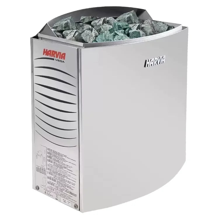 Harvia Stainless Steel Solid Spruce Wood Dry Steam Furnace Modern Design Household and Commercial Sauna Room Heating Equipment