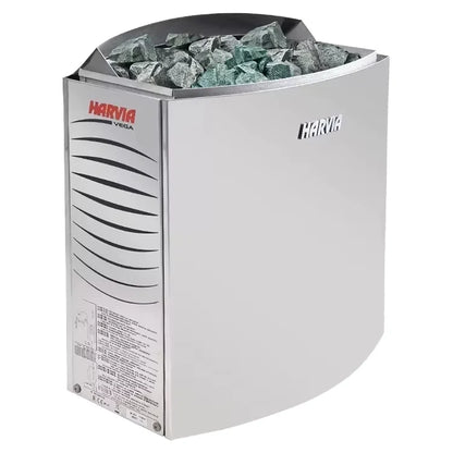 Harvia Stainless Steel Solid Spruce Wood Dry Steam Furnace Modern Design Household and Commercial Sauna Room Heating Equipment