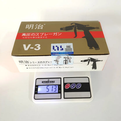 Small Caliber Paint Spray Gun V3 Pneumatic Spray Gun Arts and Crafts Spraying 0.5/0.8 Caliber Automotive Interior