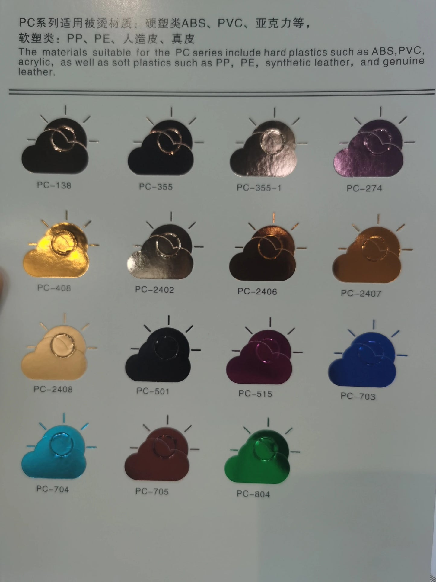 Hot Stamping Foil Transfer Printing Heat Transfer for Handbag Textile Leather t Shirt