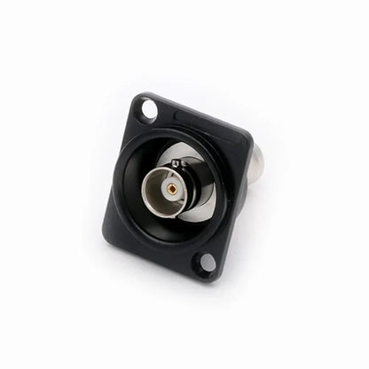1pc BNC Female Socket Adapter Panel Mount Chassis Connector D-type Soldering free 50ohm/75ohm Audio&Video Jack