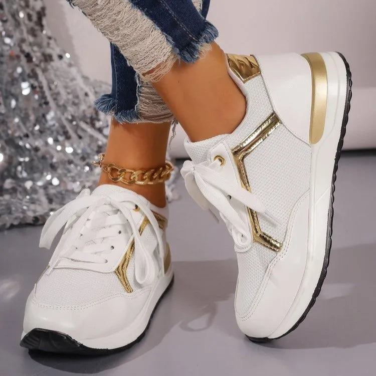 2027 NEW KJ Fashion Casual Women's Sports Shoes Large Women's Running Shoes 2024 Young Women's Walking Shoes