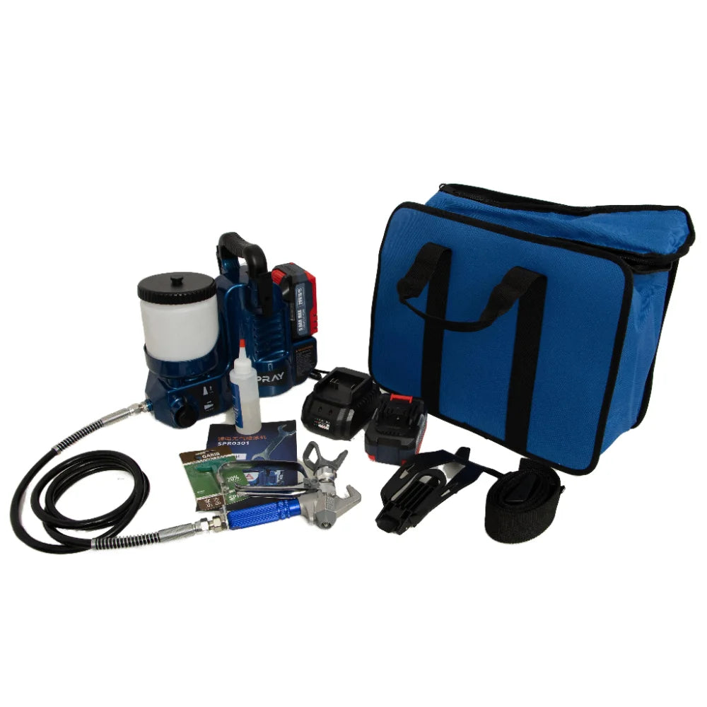 Hot Selling Weishibo Electric LVLP Portable Paint Sprayer DIY Grade 21V Battery Operated High Pressure Airless 2500PSI 1200ML